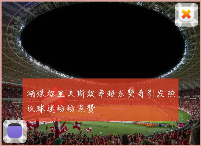 湖媒称里夫斯效率超东契奇引发热议球迷纷纷点赞