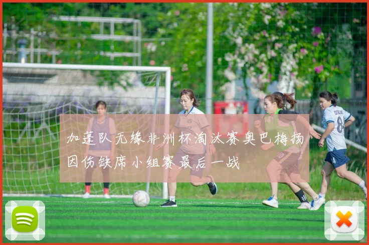 加蓬队无缘非洲杯淘汰赛奥巴梅扬因伤缺席小组赛最后一战