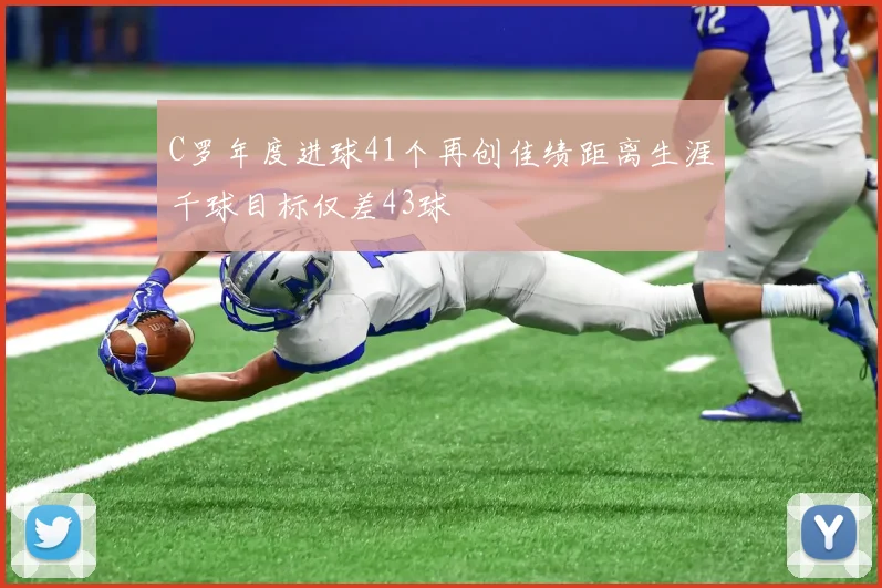 C罗年度进球41个再创佳绩距离生涯千球目标仅差43球
